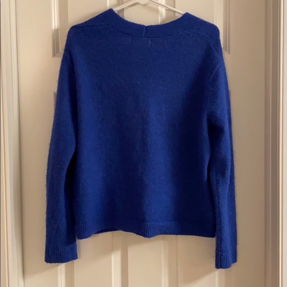 Old Navy Blue Slouchy Cardigan size sm - Picture 6 of 7